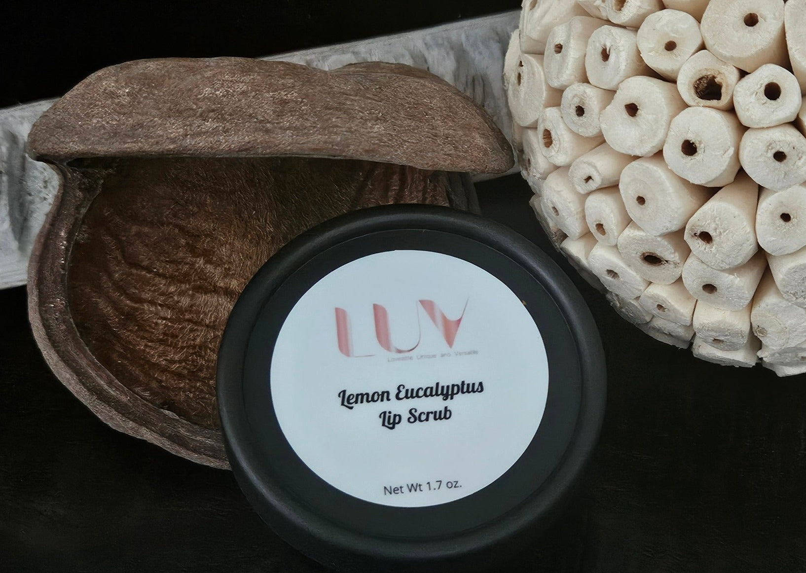 Lemon Eucalyptus Lip Scrub